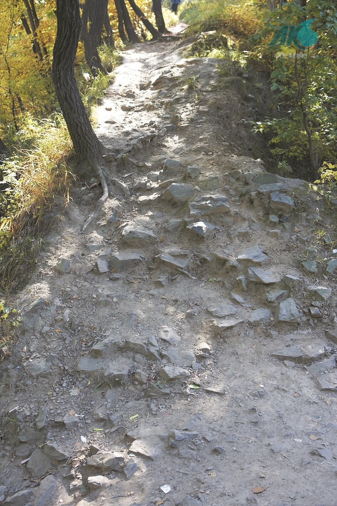 용담산 산성[와방점시]성벽의 축조 방식